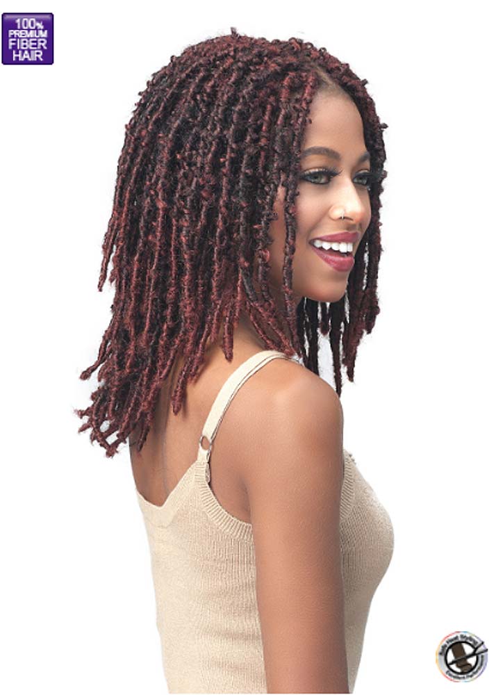 MLF614 California Butterfly Locs Wig Bobbi Boss UK - Side