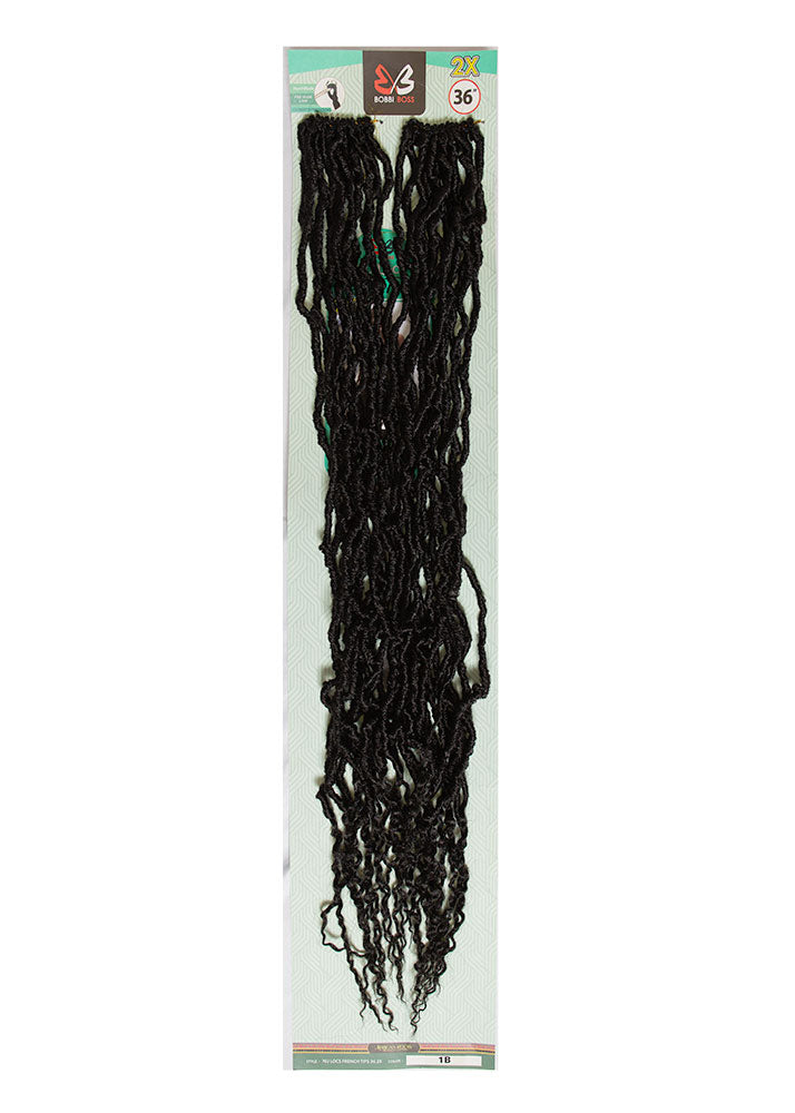 Nu locs French Tips 36" 2X