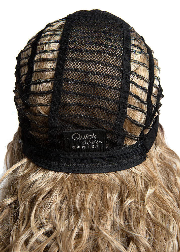 Outre Mileena Full Cap Wavy Wig Cap Back