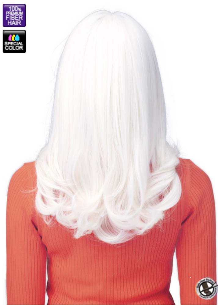MLF724 Nakeisha Straight Smooth Synthetic Wig Bobbi Boss UK - Back