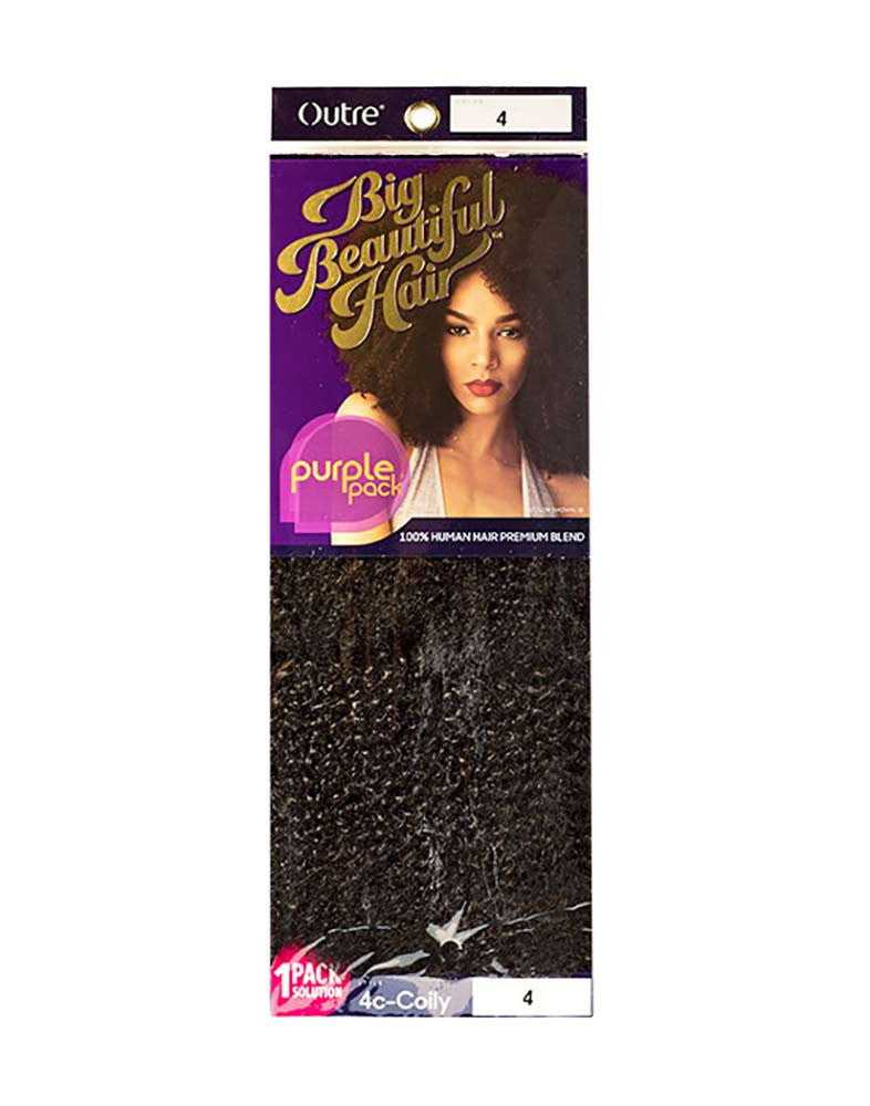 4c Coily Weave Purple Pack