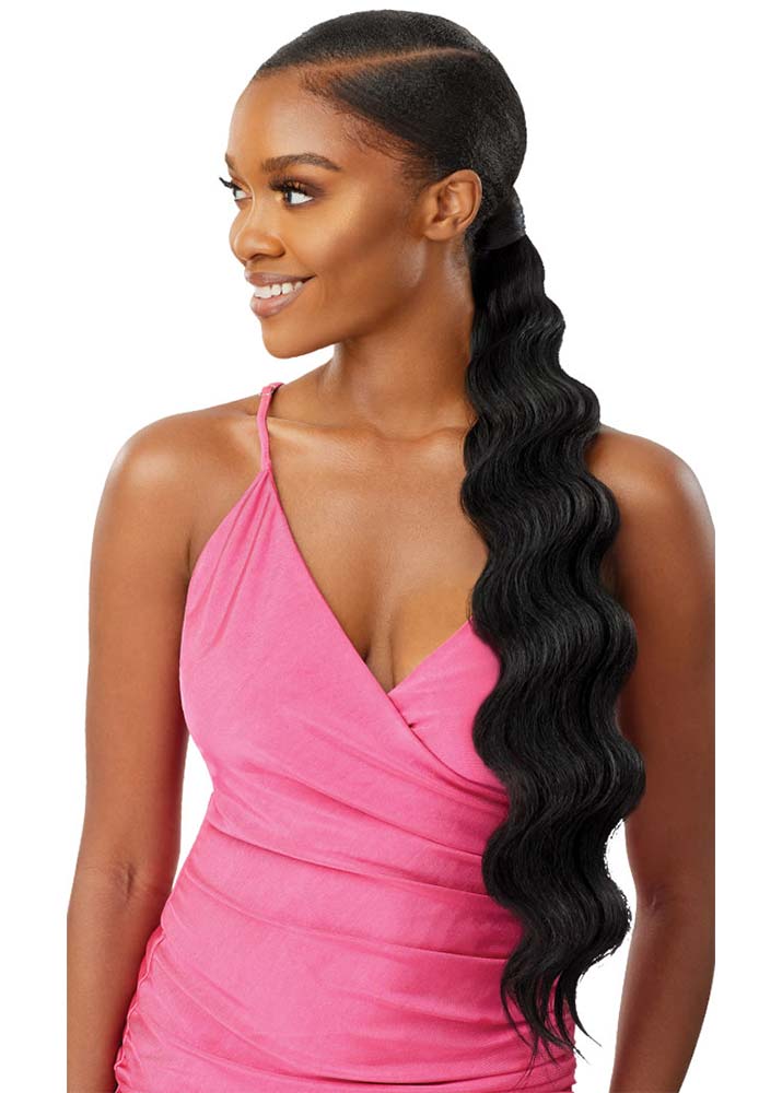 Finger Wave 24" Pretty Quick Ponytail Wrap Outre UK