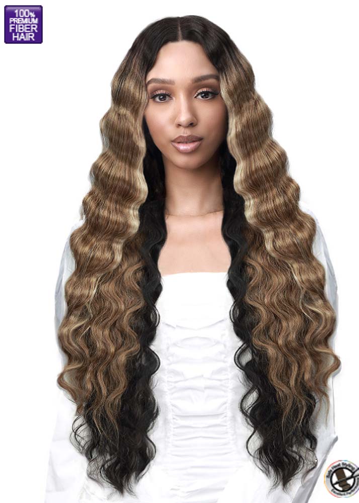 MLF432 Patrice Extra Long Crimped Waves Wig Bobbi Boss UK