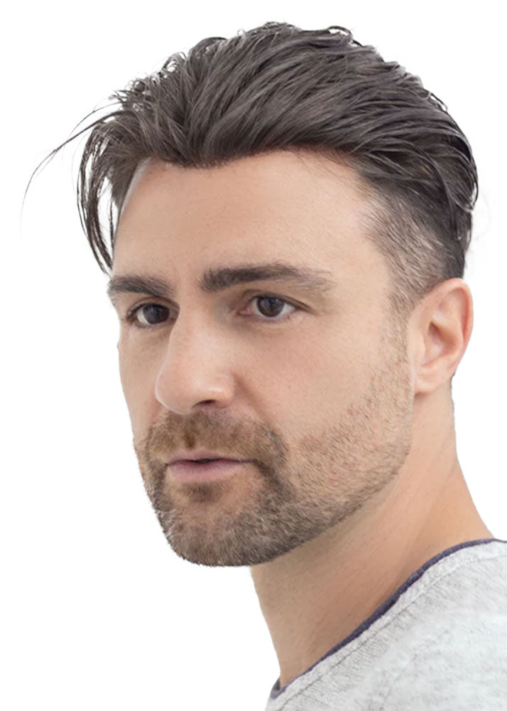 Perma Solid PermaFit Permanent Human Hair Whole Lace Wig For Men Ellen Wille UK