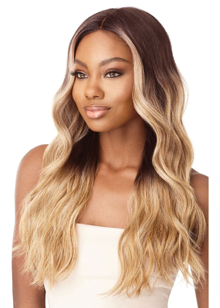 Stevie Long Wavy Lace Front Wig Outre UK - Left