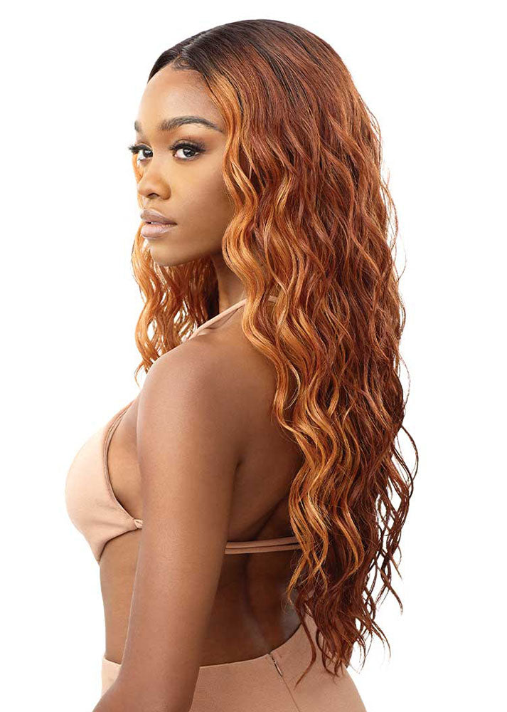 Alshira Lace Front Synthetic Curly Wig Outre UK - Side