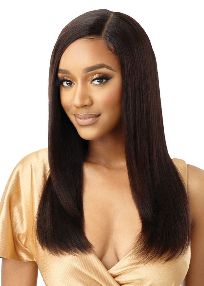 Kenna MyTresses Gold Label 100% Human Hair Lace Front Wig Outre UK - Left