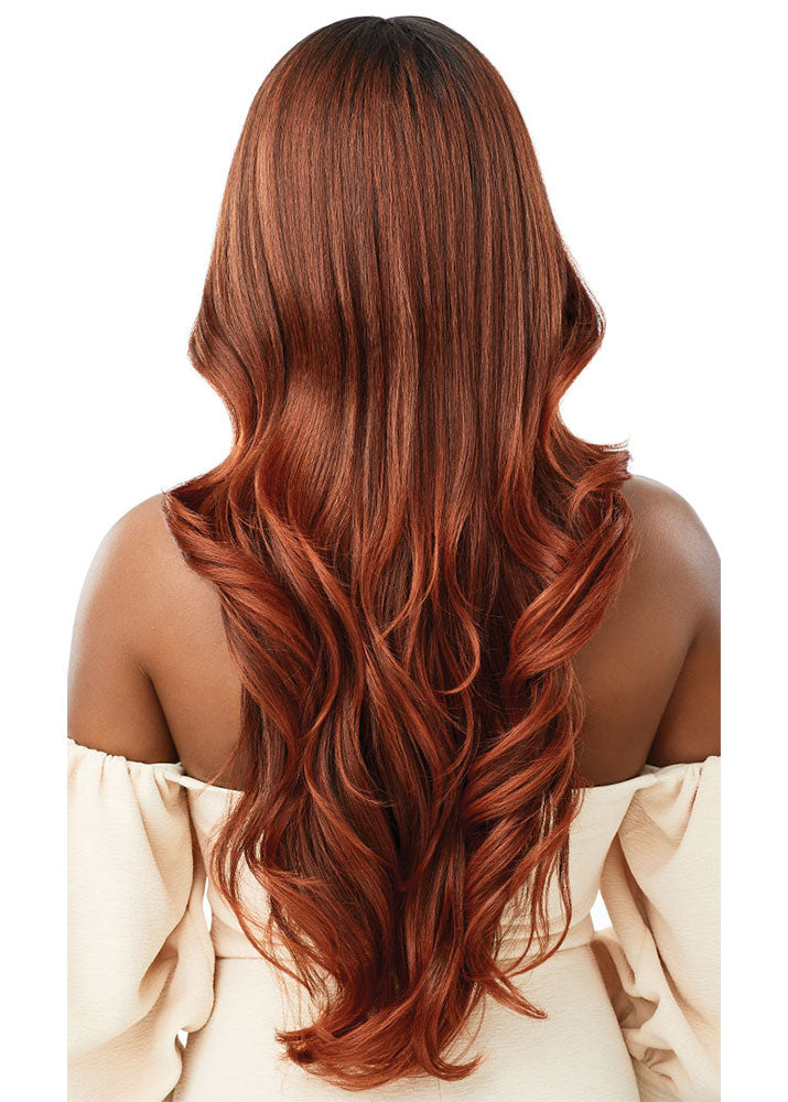 Seraphine Long Wavy Lace Front Outre UK - Back