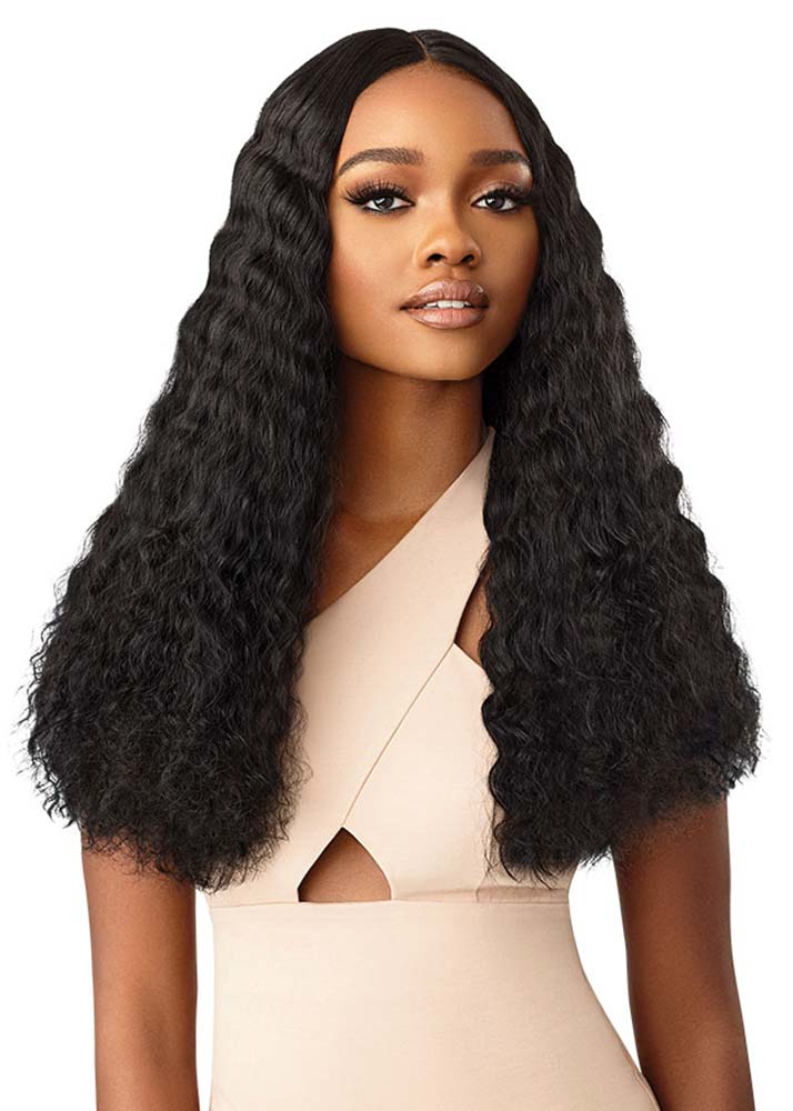Solana Long Kinky Curly Lace Front Wig Outre UK