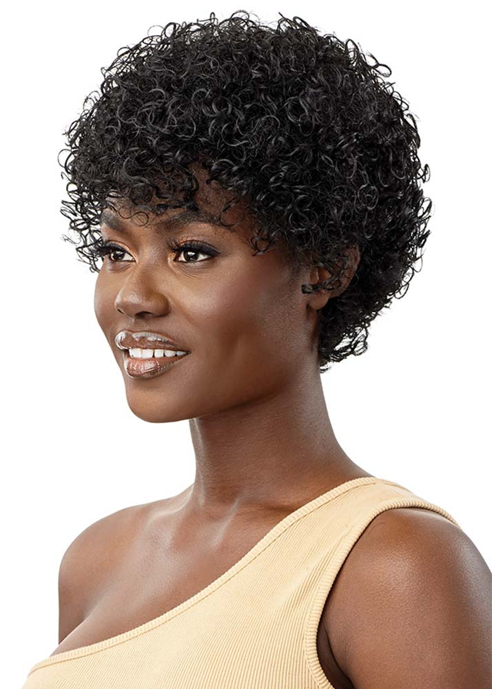Lakisha Wigpop Full Cap Curly Wig Outre UK - Side