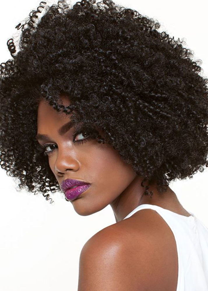 4c Coily Quick Weave Big Beautiful Hair Half Wig Outre UK - Side