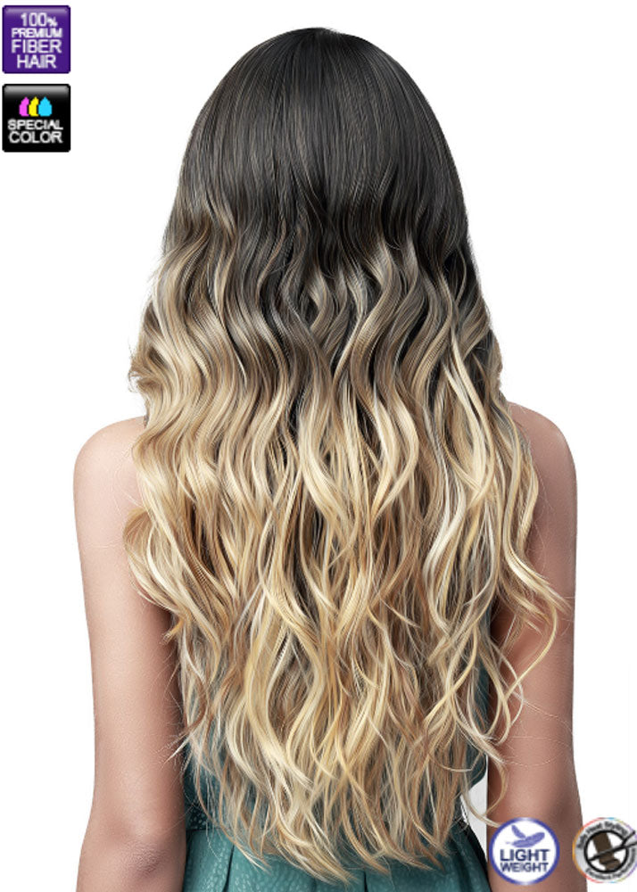 MLF477 Ricarda 13x7 HD Lace Front Wig Bobbi Boss UK Back