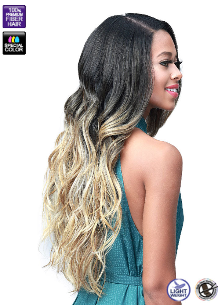 MLF477 Ricarda 13x7 HD Lace Front Wig Bobbi Boss UK Back