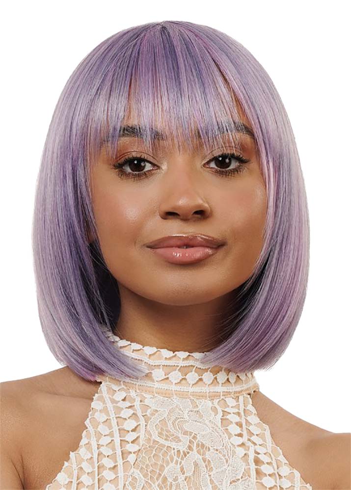 Sadie Hair Couture Synthetic Lob Wig With Fringe Sleek UK