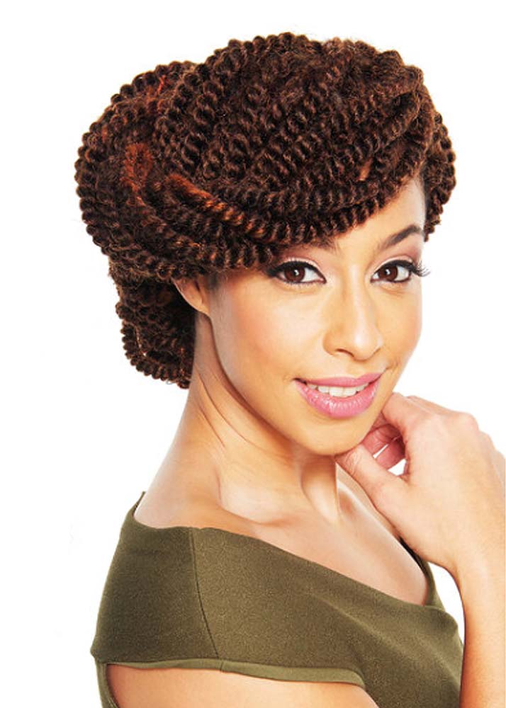 Boho Satin Crochet Braid Sleek Fashion Idol Express 101 UpDo