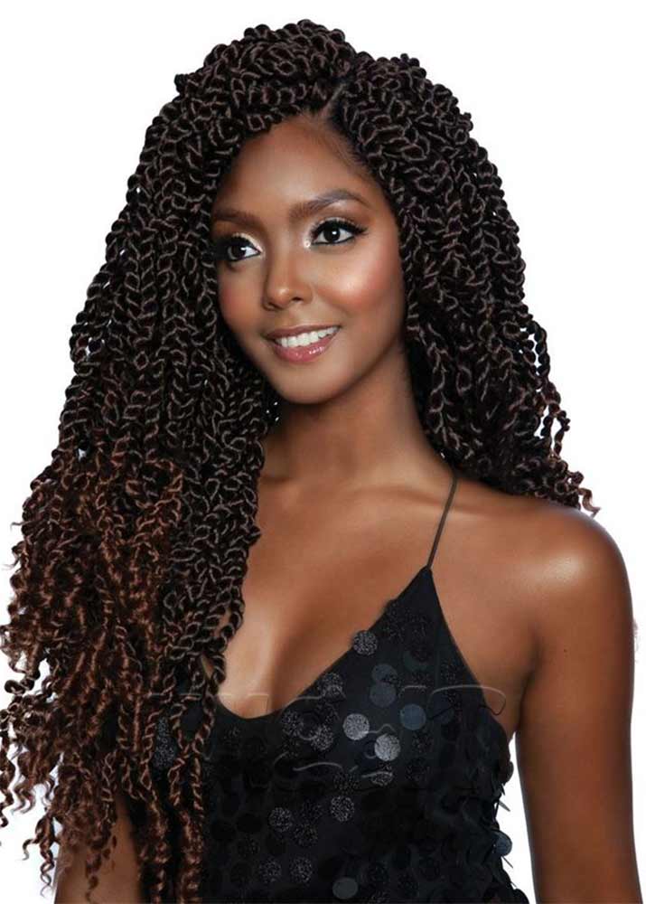 TWB111-EASY PASSION TWIST 18” Crochet Braids Mane Concept UK T1B/30