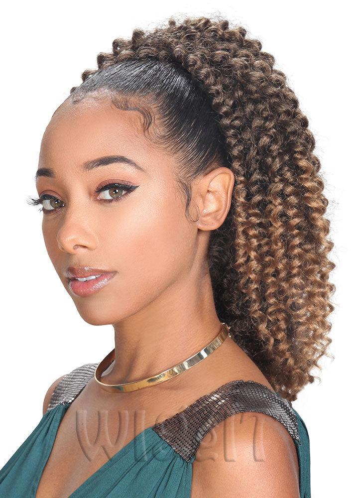 Miss V Water Wave Ponytail