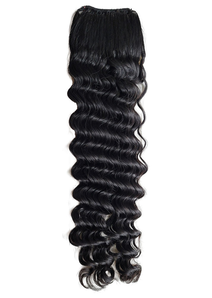 Beach Curl 100% Human Hair Crochet Braids 16"