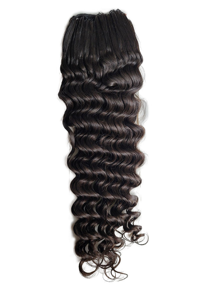 Beach Curl 100% Human Hair Crochet Braids 16"
