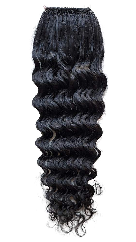 Beach Curl 100% Human Hair Crochet Braids 16"