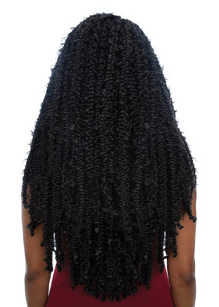 BOX205 Butterfly Box Braid 20" Crochet Braid Mane Concept UK - Back