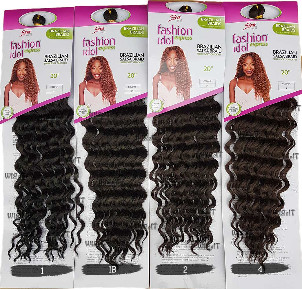 Brazilian Salsa Braid Sleek Fashion Idol Express Basic Colours