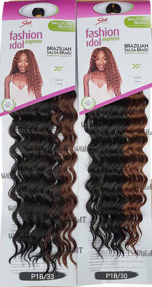 Brazilian Salsa Braid Sleek Fashion Idol Express Mixed Colours