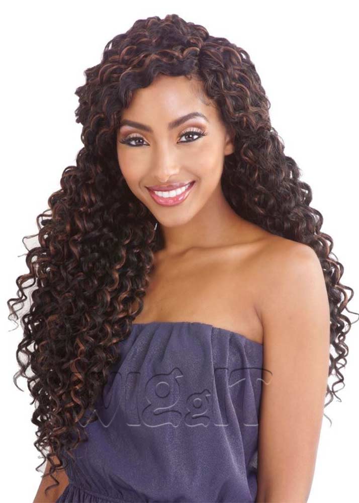 CB1804 Beach Curl 18" Mane Concept Afri-Naptural Crochet Braids
