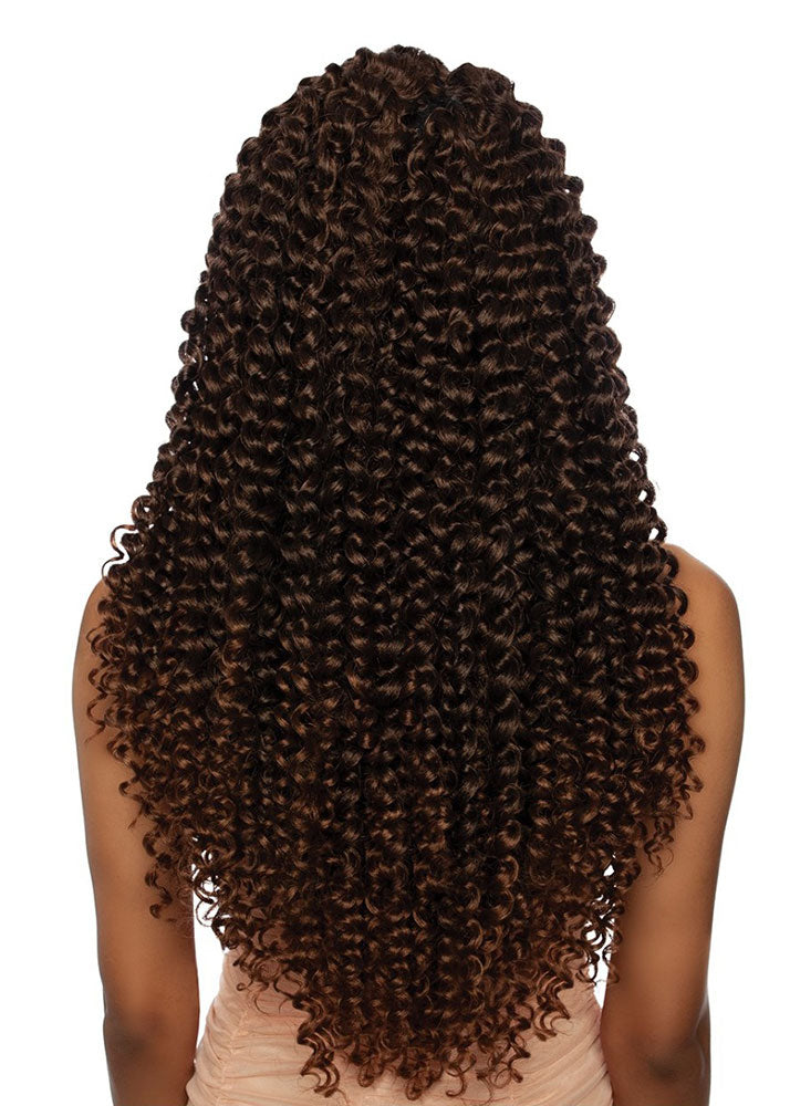 CB3P2008 3x Sassy Curl 20" Crochet Braids Main Concept UK - Back View