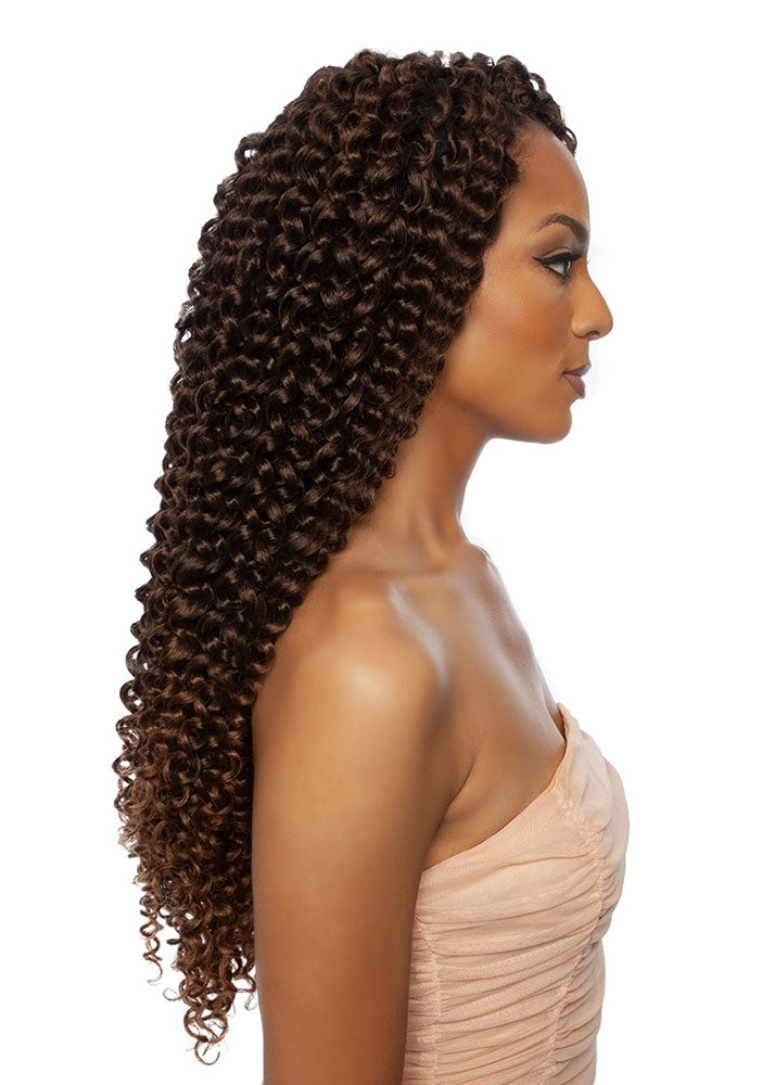 CB3P2008 3x Sassy Curl 20" Crochet Braids Main Concept UK - Side View