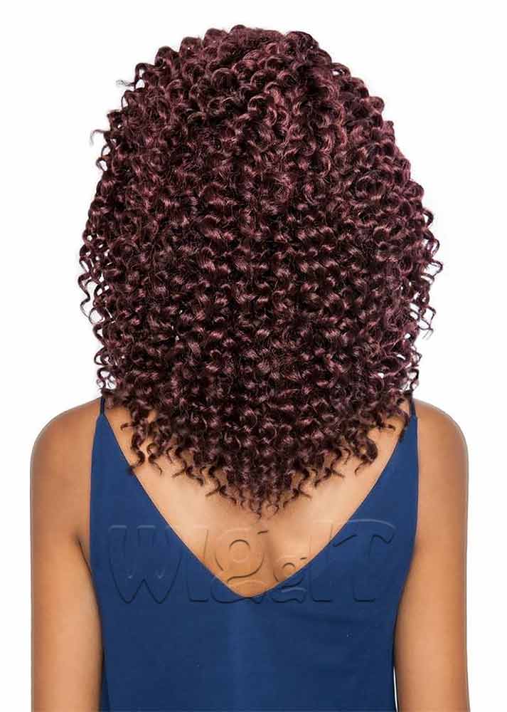 CB3P01 - 3X ARUBA CURL 8 Mane Concept Crochet Braids UK 99J Curly Crochet Braids