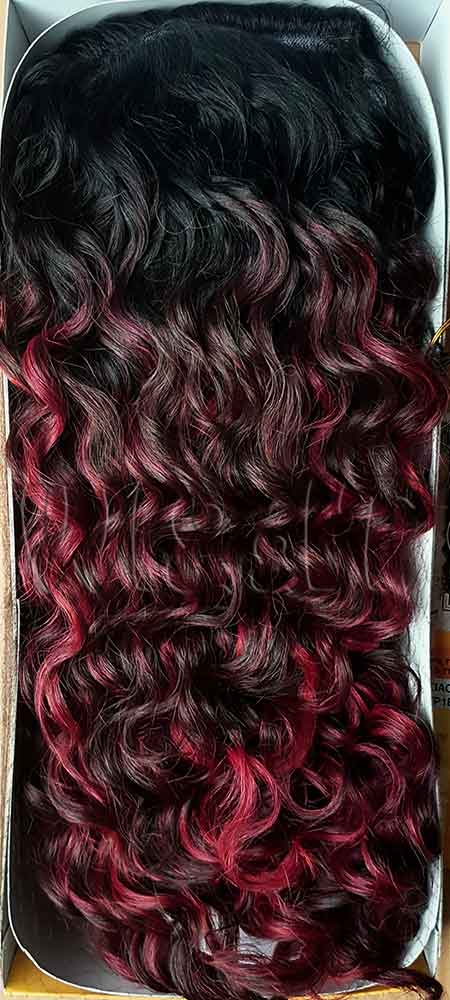 It's A Wig Ciao Bella Long Curly Wig TP1B/BurgRed