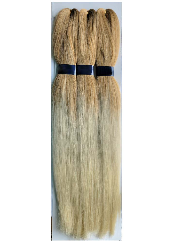 eXpert blonde braiding hair