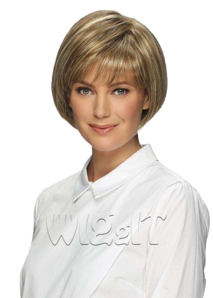 Ellen Estetica Designs UK Classic Bob Wig with Fringe / Bangs Blonde