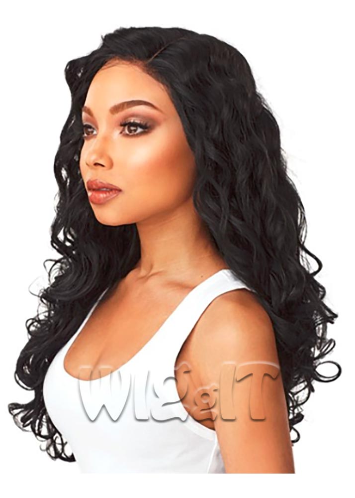 Empress 6 Inch Part Custom Lace Front Wig | Sensationnel | Side