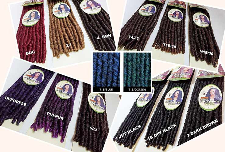 Senegal Bomba Dreadlocks Faux Locs Soul