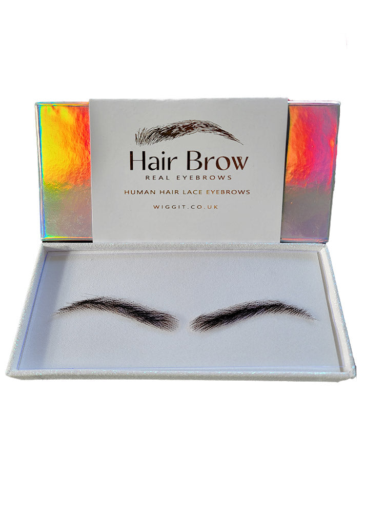 Fake human hair eybrows