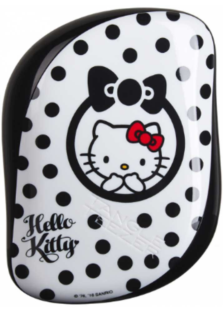 Hello Kitty Black Tangle Teezer Compact Styler Detangler Brush