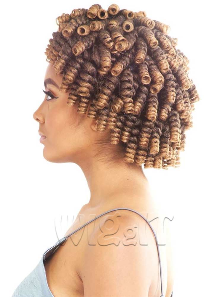 Mane Concept QCB10 Becca Quick Curlon Crochet Braids Side