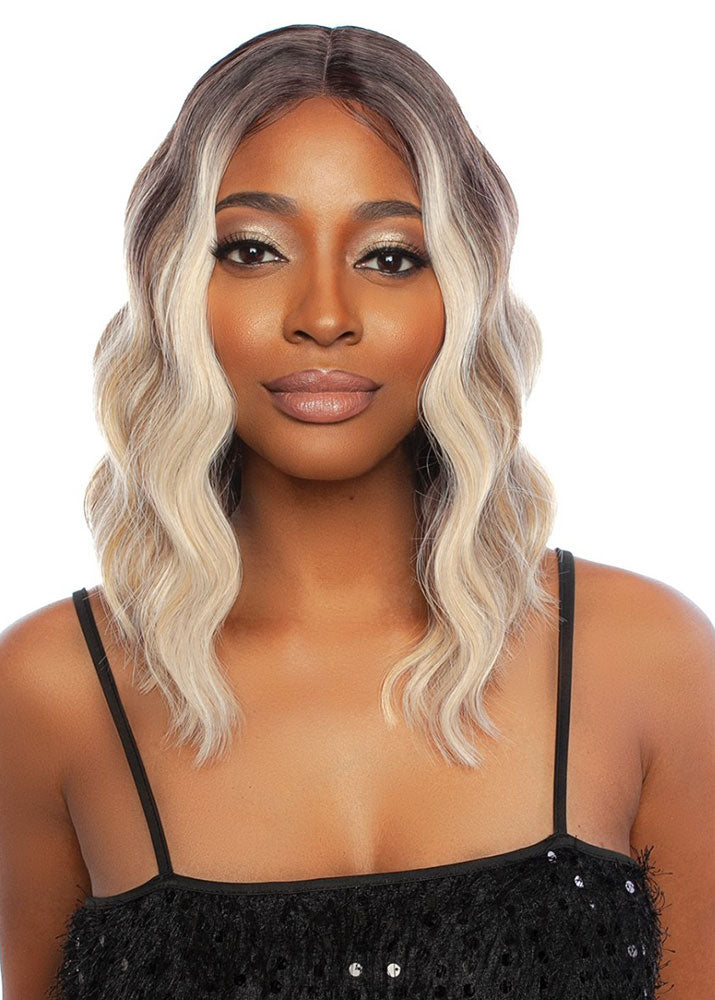 MLCP209 Lara Crimp Lace Part Wig Melanin Queen Mane Concept UK