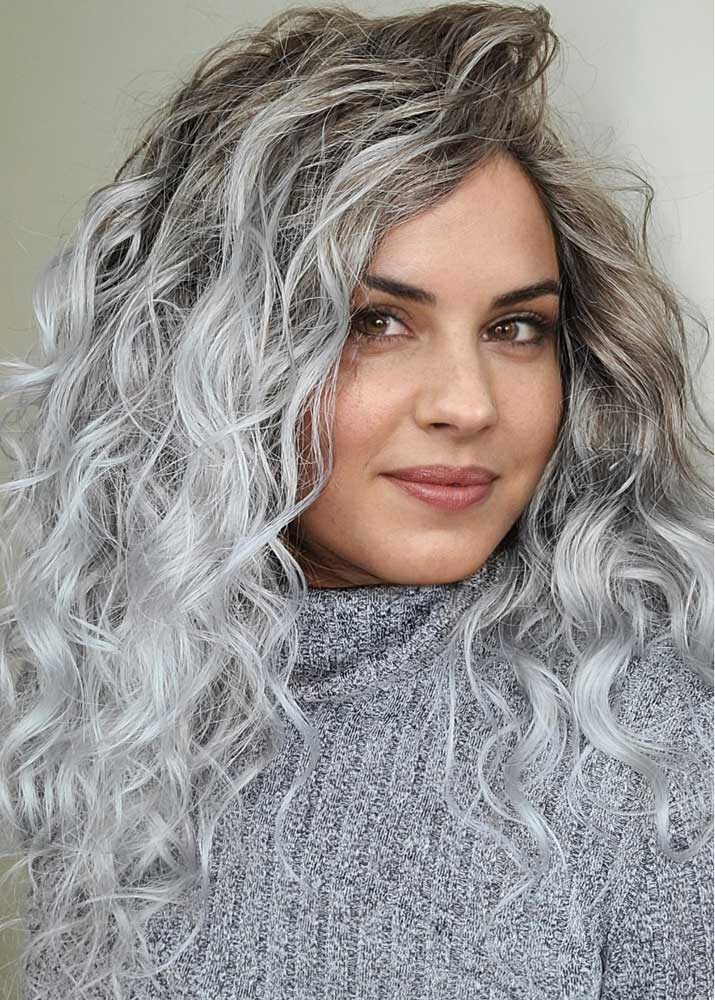 Monica Ocean Wave Silky Grey Crochet Braids