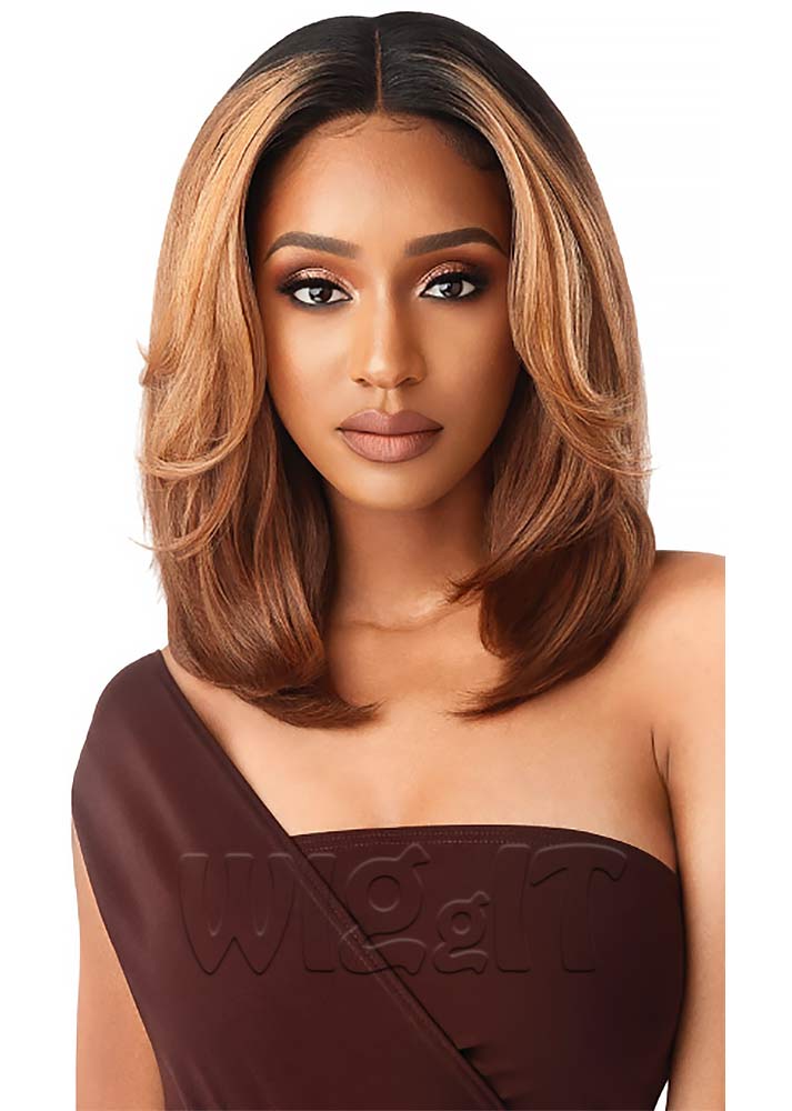 Neesha 201 Short Meghan Markle Wig Textured Dominican Blowout Outre UK Affordable Wigs