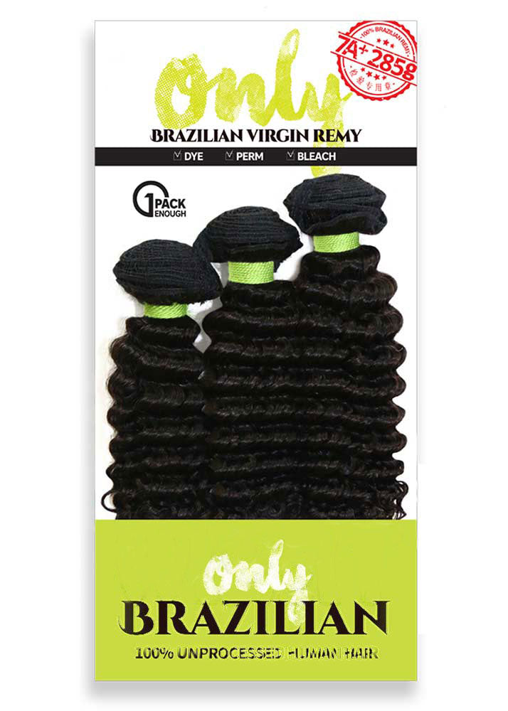 Only BRZ Pineapple Unprocessed 100% Brazilian Virgin Remy - One Pack Solution -Package