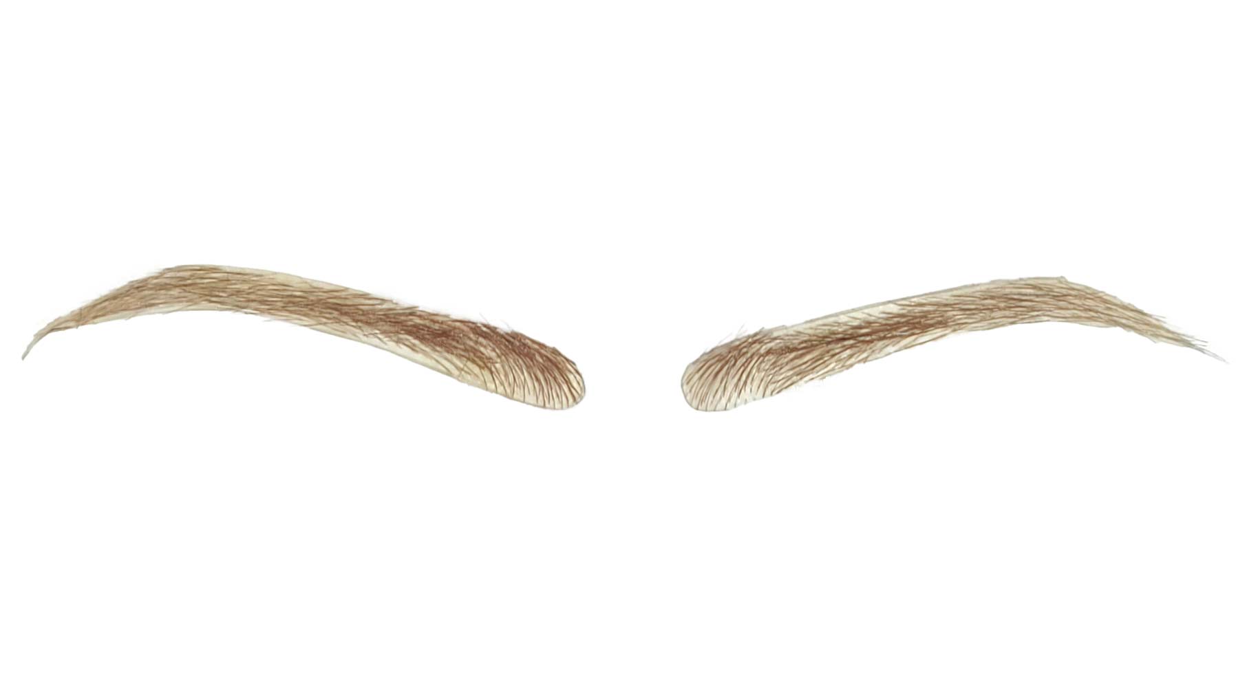 Quinn Hair Brows PU Skin Eyebrows - 1 pair