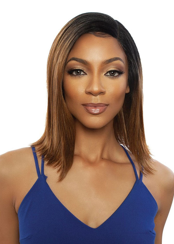 RCHW Lynn Wet Look Lob Wig Mane Concept UK - SR1B/Acorn