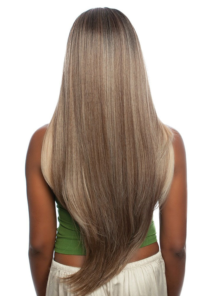 RCP1022 Dona Synthetic Full Cap Wig with Fringe Mane Concept UK - Back