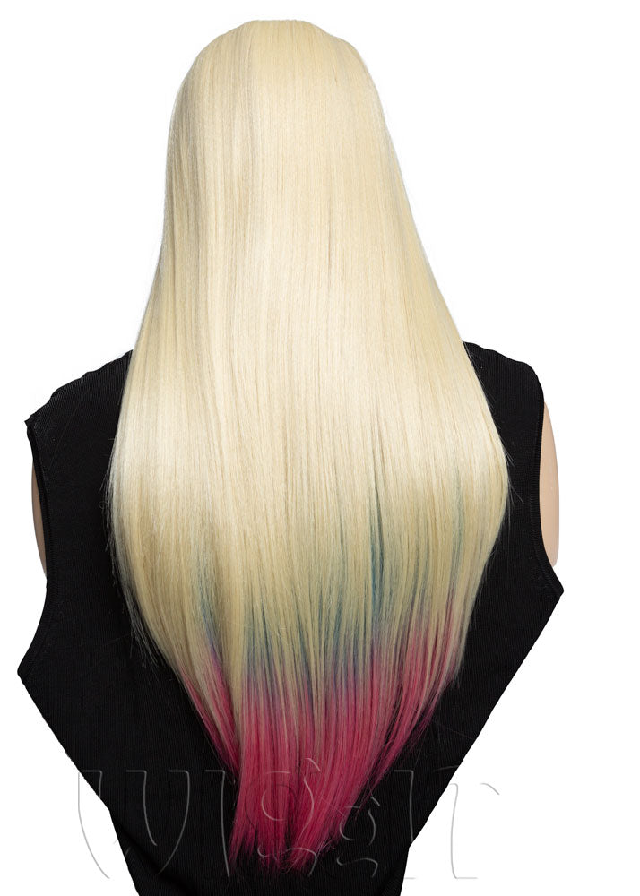 Maui-Bang-Part-Wig-Full-Cap-Wig-with-Fringe-Prism-Colours-Zury-Hollywood-UK-prism-blonde-back-down