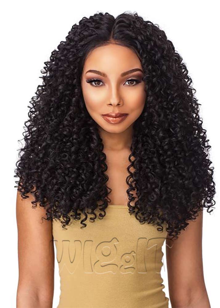 Sensationnel Boutique Bundles Kinky Curly Custom Lace Wig