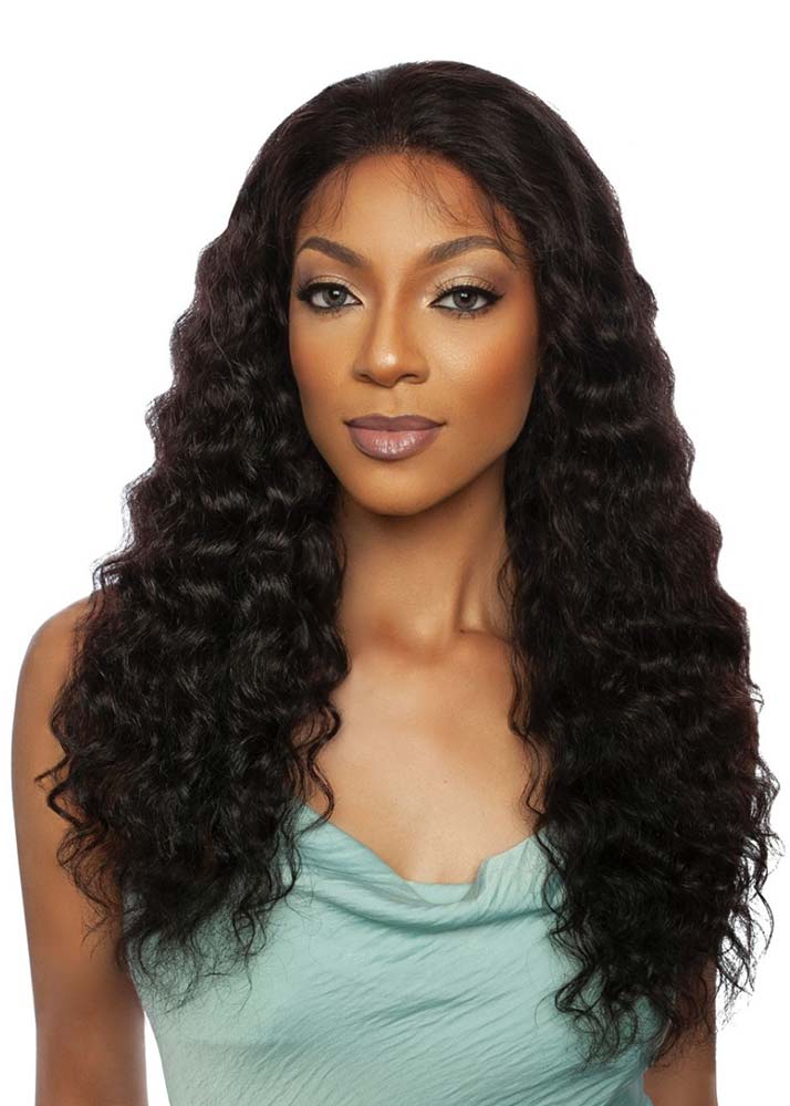 TRMP206 Dream Curl 24 Human Hair HD Lace Front Wig Mane Concept UK