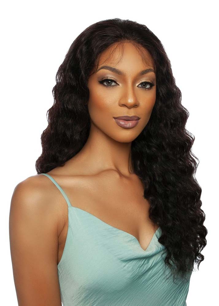 TRMP206 Dream Curl 24 Human Hair HD Lace Front Wig Mane Concept UK